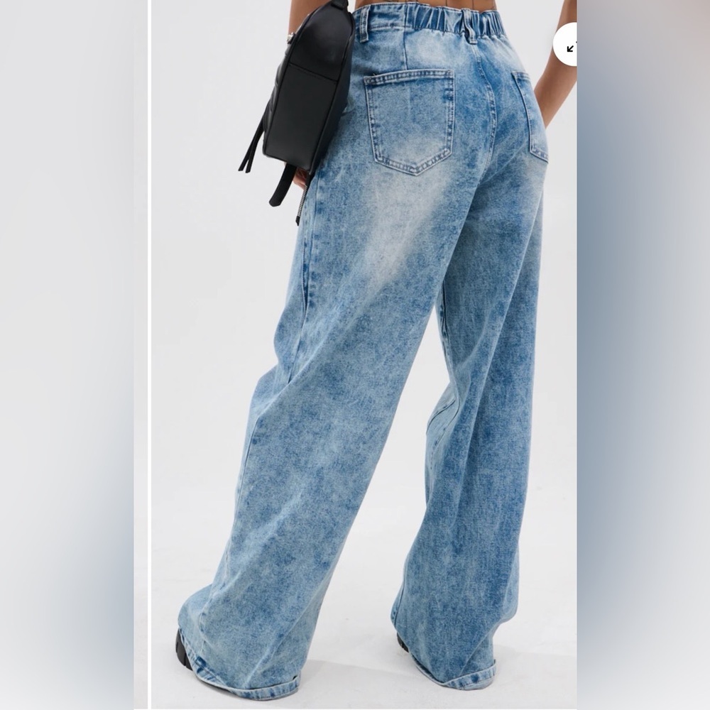 Stylish Blue Women's Jeans 28 - Picture 4 of 8